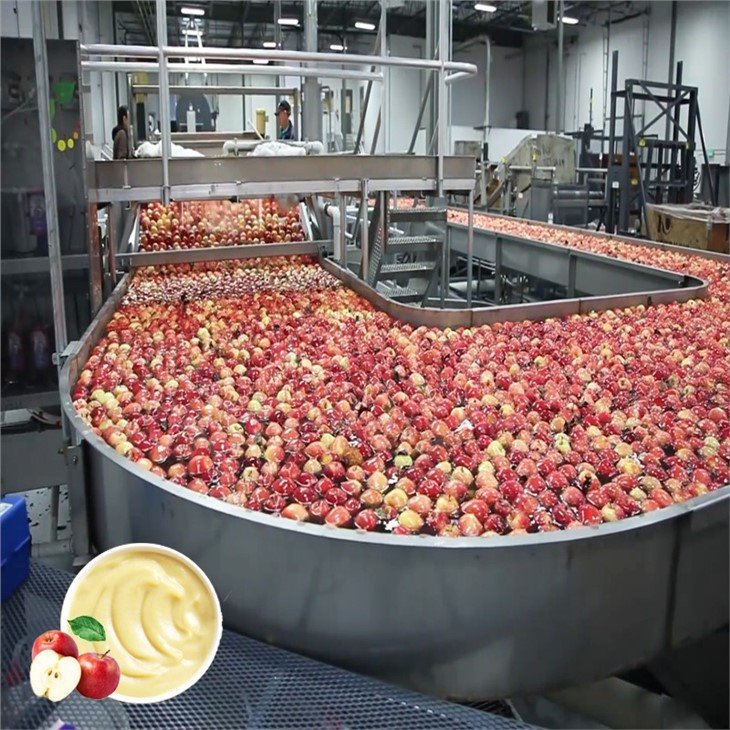 Apple Puree Processing Line